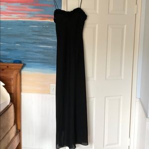 Gorgeous black long evening dress